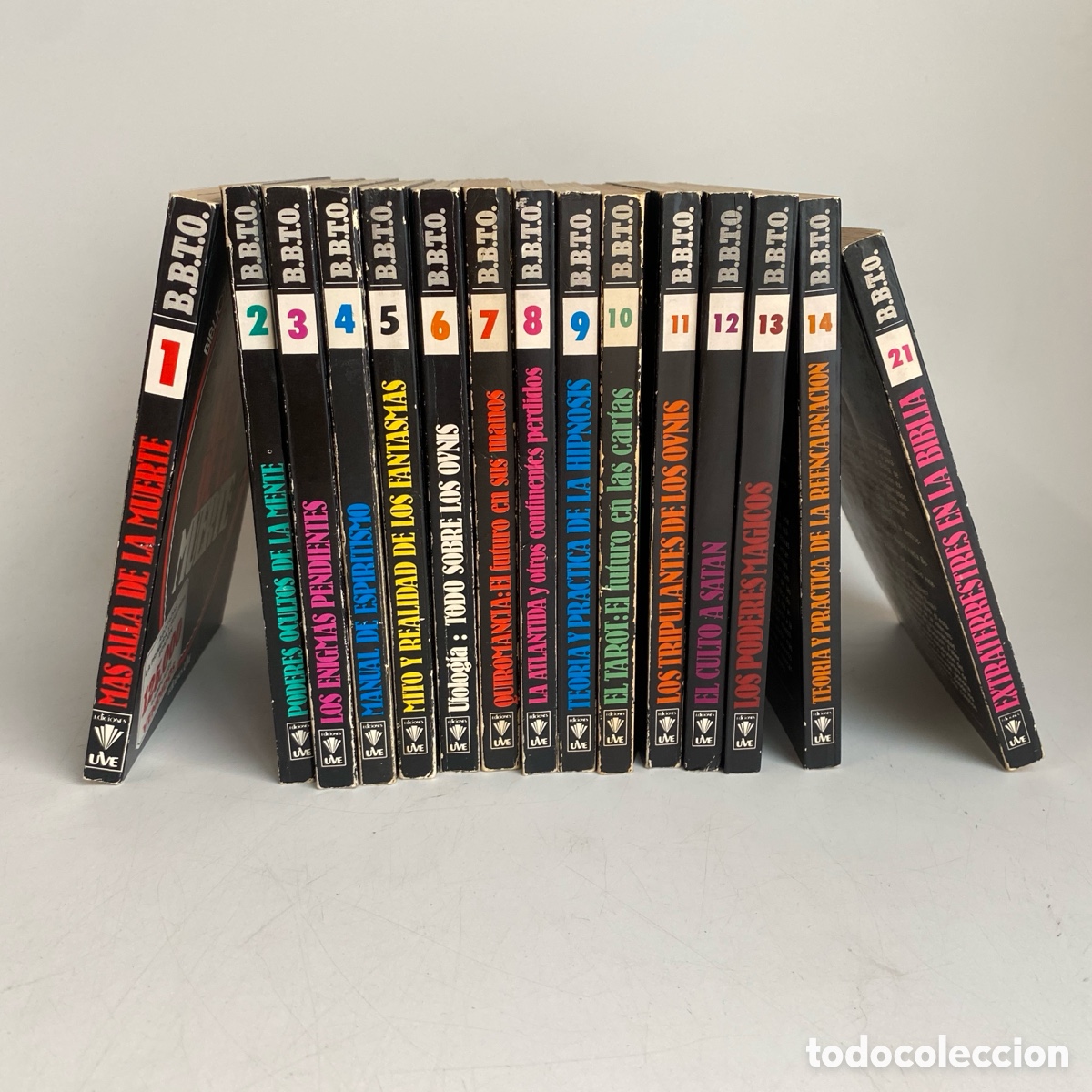 Libros de segunda mano: Lote 15 libros Biblioteca basica de los temas ocultos ediciones uve - Foto 1