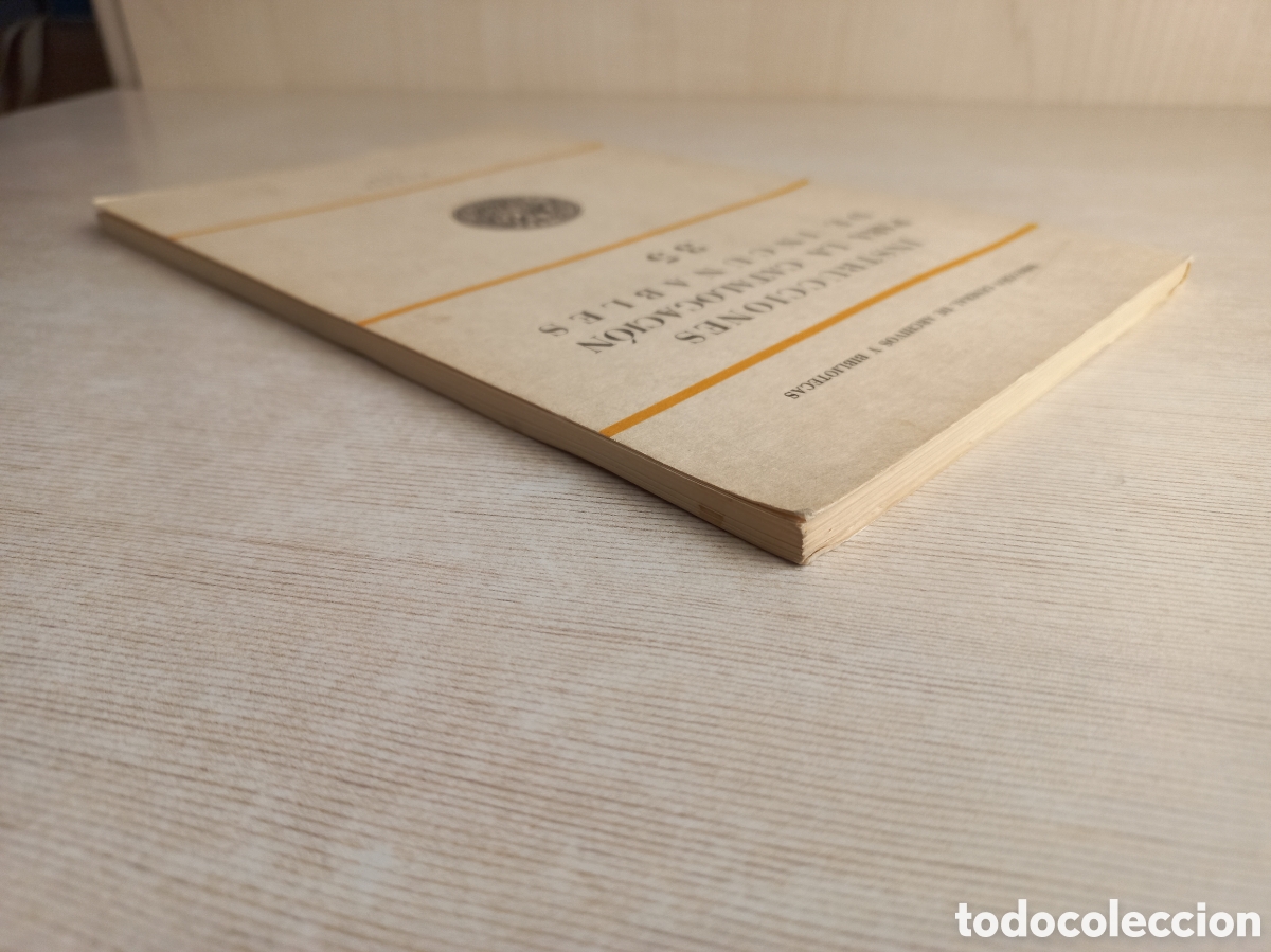 Libros de segunda mano: Instrucciones para la catalogaci&oacute;n de incunables 35. 1969. - Foto 3