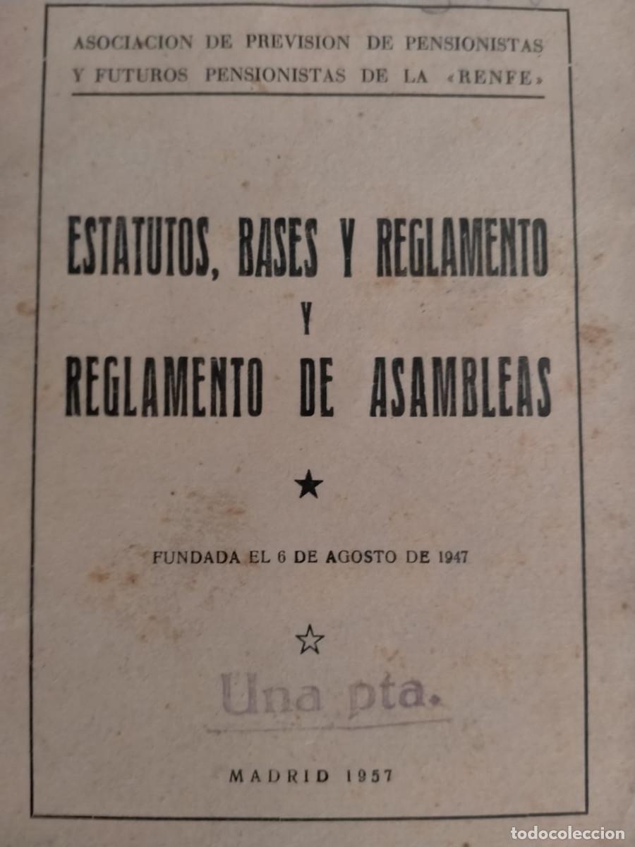 Libros de segunda mano: Conjuntos de libros/manuales relacionados con la RENFE - Foto 2