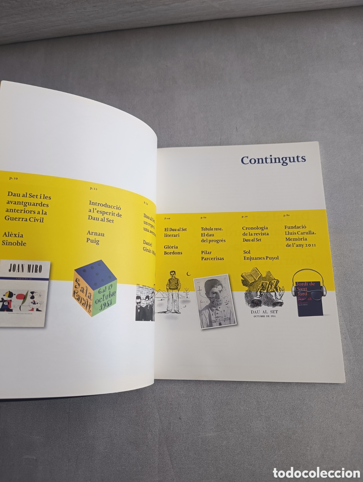 Libros de segunda mano: DAU AL SET - NADALA 2011. FUNDACI&Oacute; LLU&Iacute;S CARULLA. - Foto 4