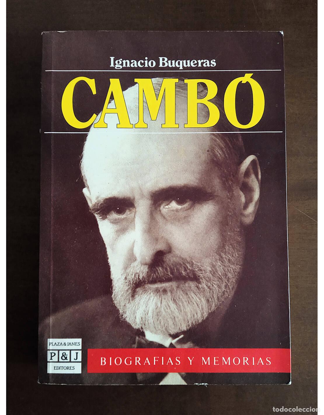 Libros de segunda mano: CAMB&Oacute;. BUQUERAS, Ignacio. Editorial Plaza & Jan&eacute;s. 1987. - Foto 1
