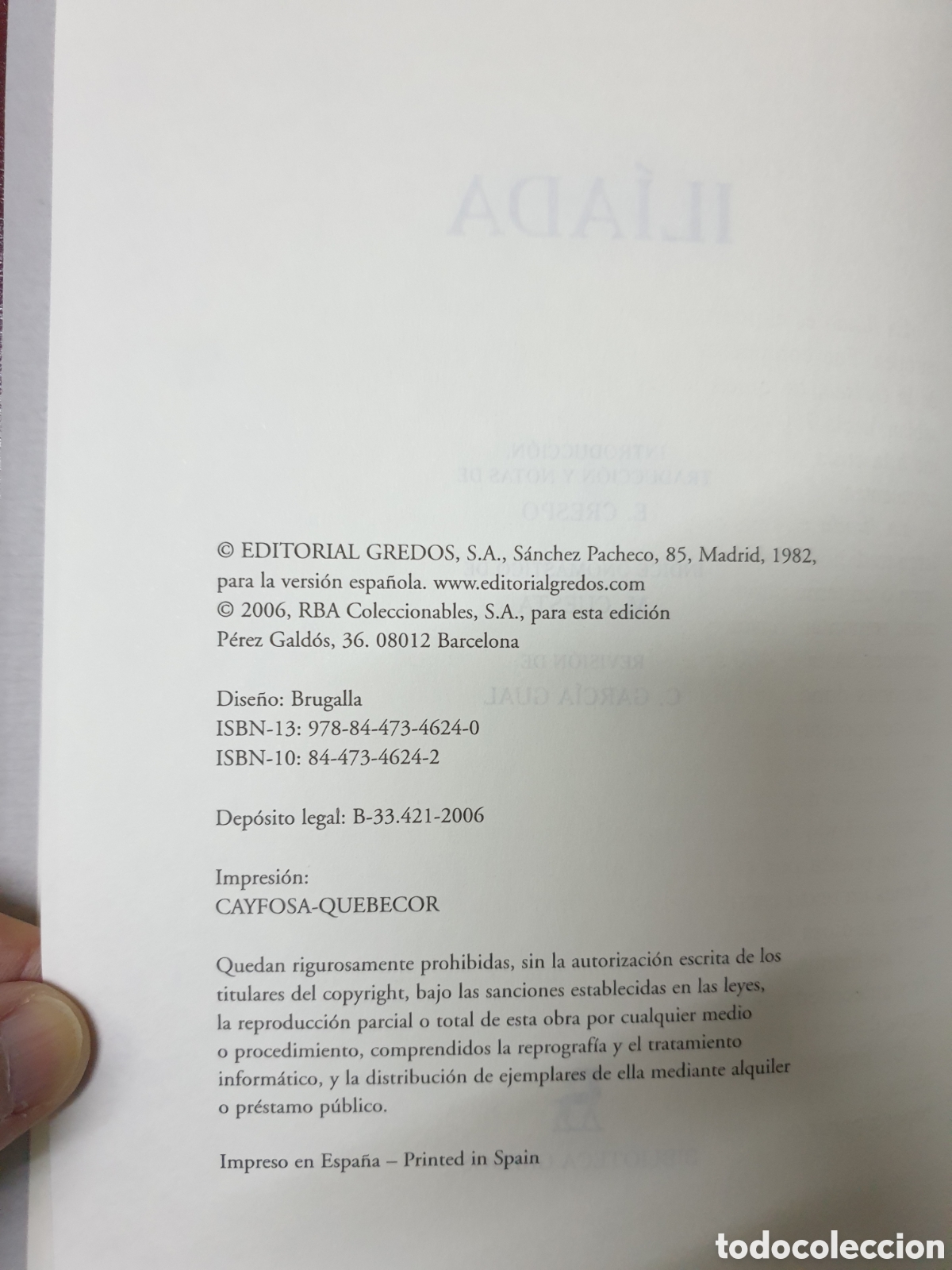 Libros de segunda mano: La Il&iacute;ada - Foto 6