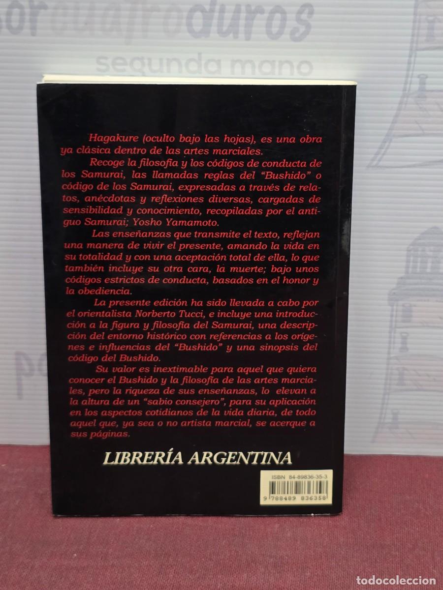 Libros de segunda mano: Libro Hagakure - El C&oacute;digo Secreto del Samurai / Yosho Yamamoto - Foto 2
