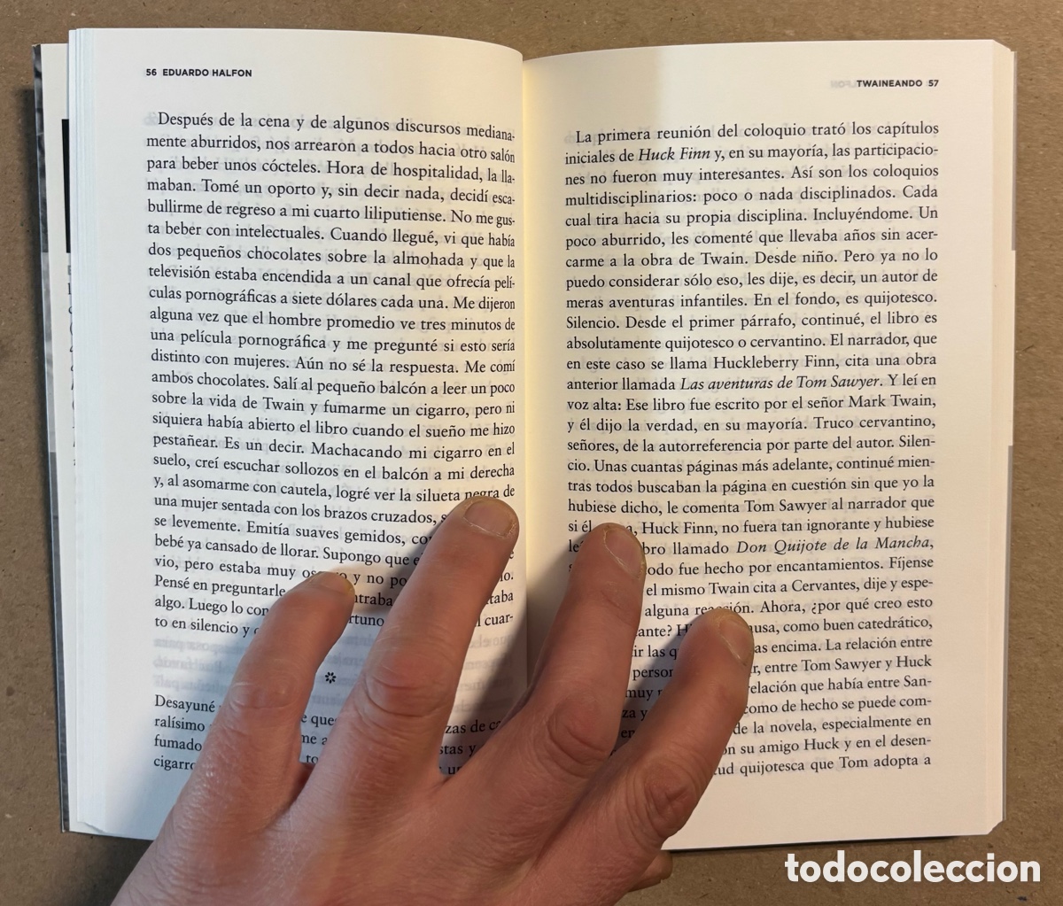 Libros de segunda mano: EL BOXEADOR POLACO. EDUARDO HALFON. LIBROS DEL ASTEROIDE 2021. - Foto 3
