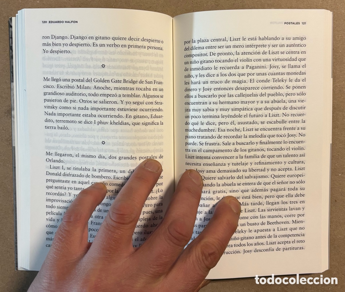 Libros de segunda mano: EL BOXEADOR POLACO. EDUARDO HALFON. LIBROS DEL ASTEROIDE 2021. - Foto 4