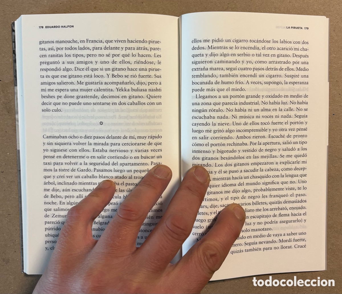 Libros de segunda mano: EL BOXEADOR POLACO. EDUARDO HALFON. LIBROS DEL ASTEROIDE 2021. - Foto 5