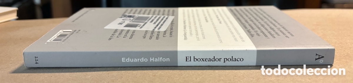 Libros de segunda mano: EL BOXEADOR POLACO. EDUARDO HALFON. LIBROS DEL ASTEROIDE 2021. - Foto 7