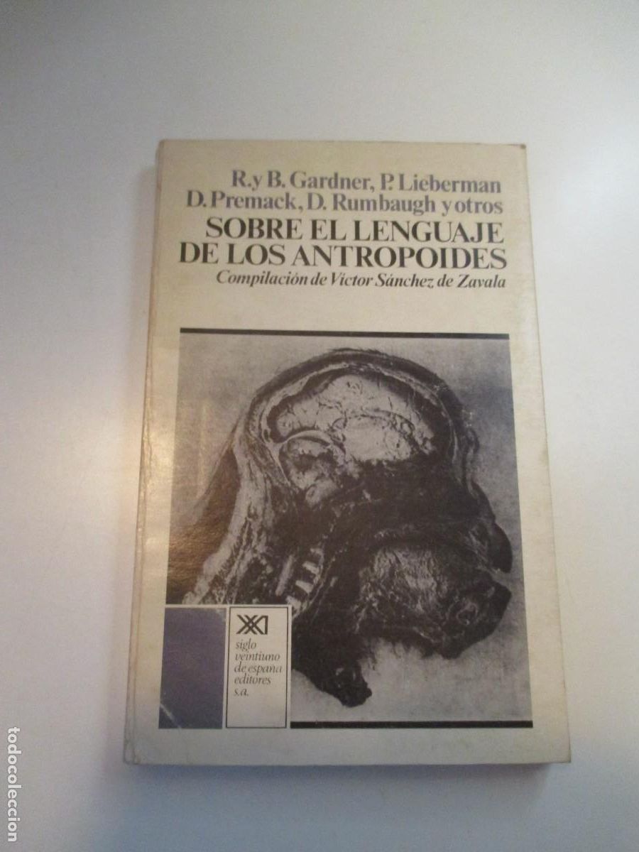 Libros de segunda mano: GARDNER, LIEBERMAN, PREMACK... Sobre el lenguaje de los antropoides W37232 - Foto 1