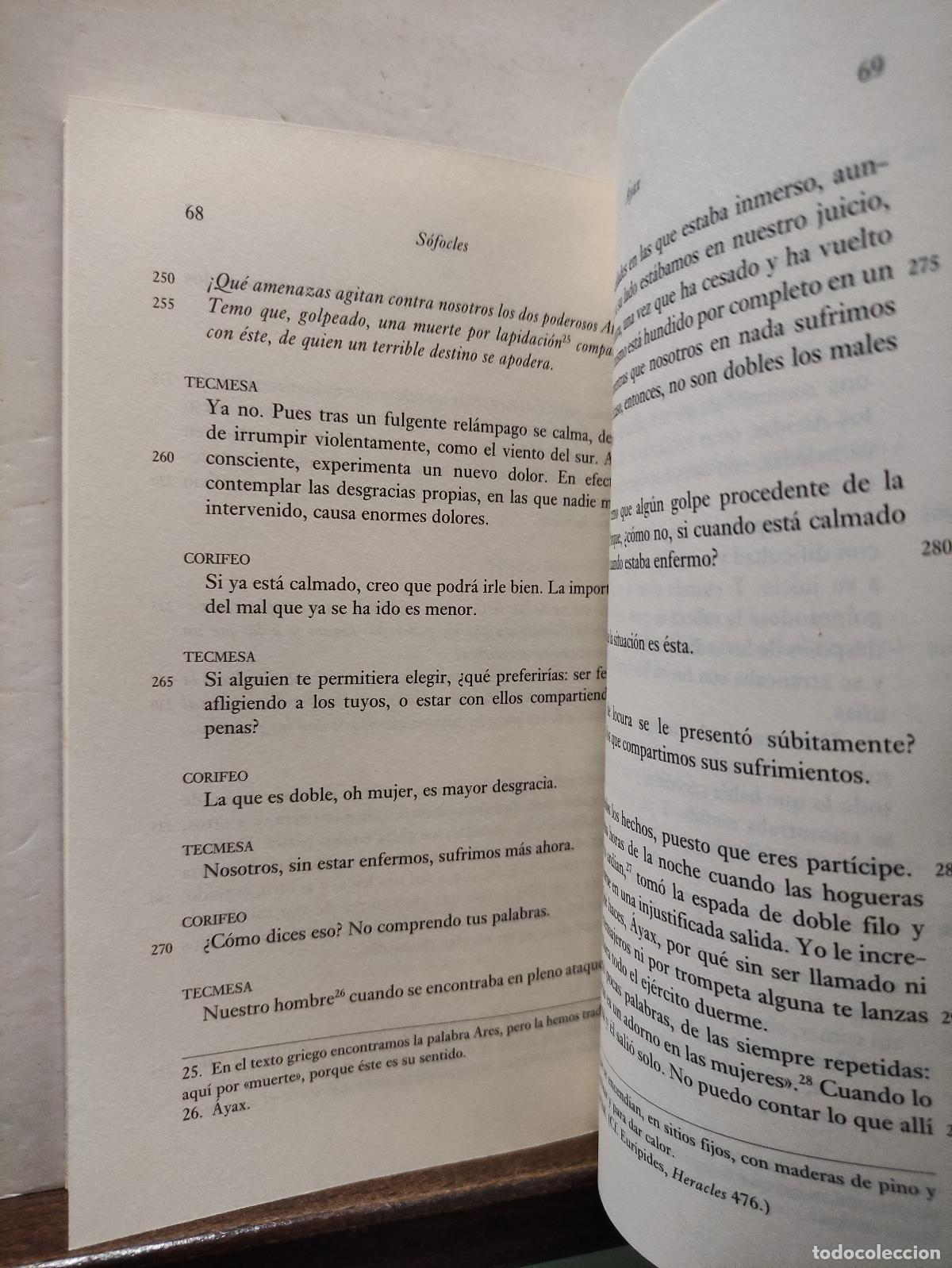 Libros de segunda mano: AYAX - SOFOCLES - Gredos - Foto 4