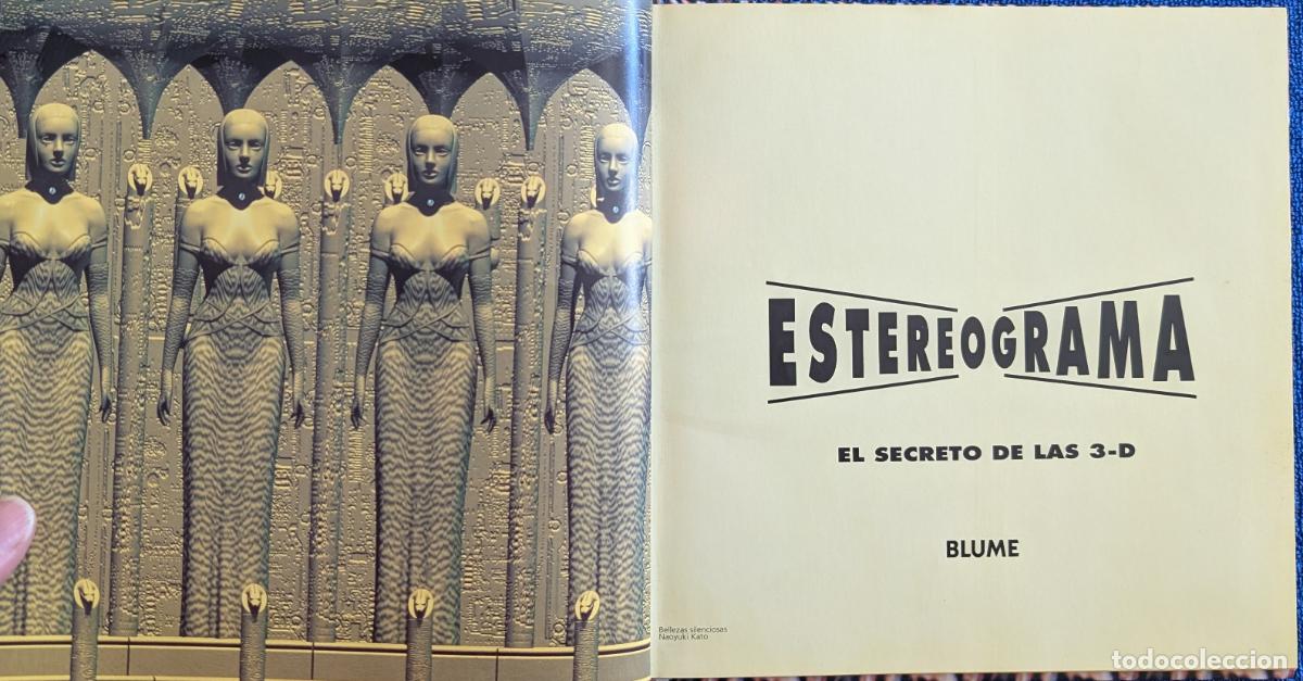 Libros de segunda mano: Estereograma - El secreto de las 3D - Blume (1994) - Foto 3