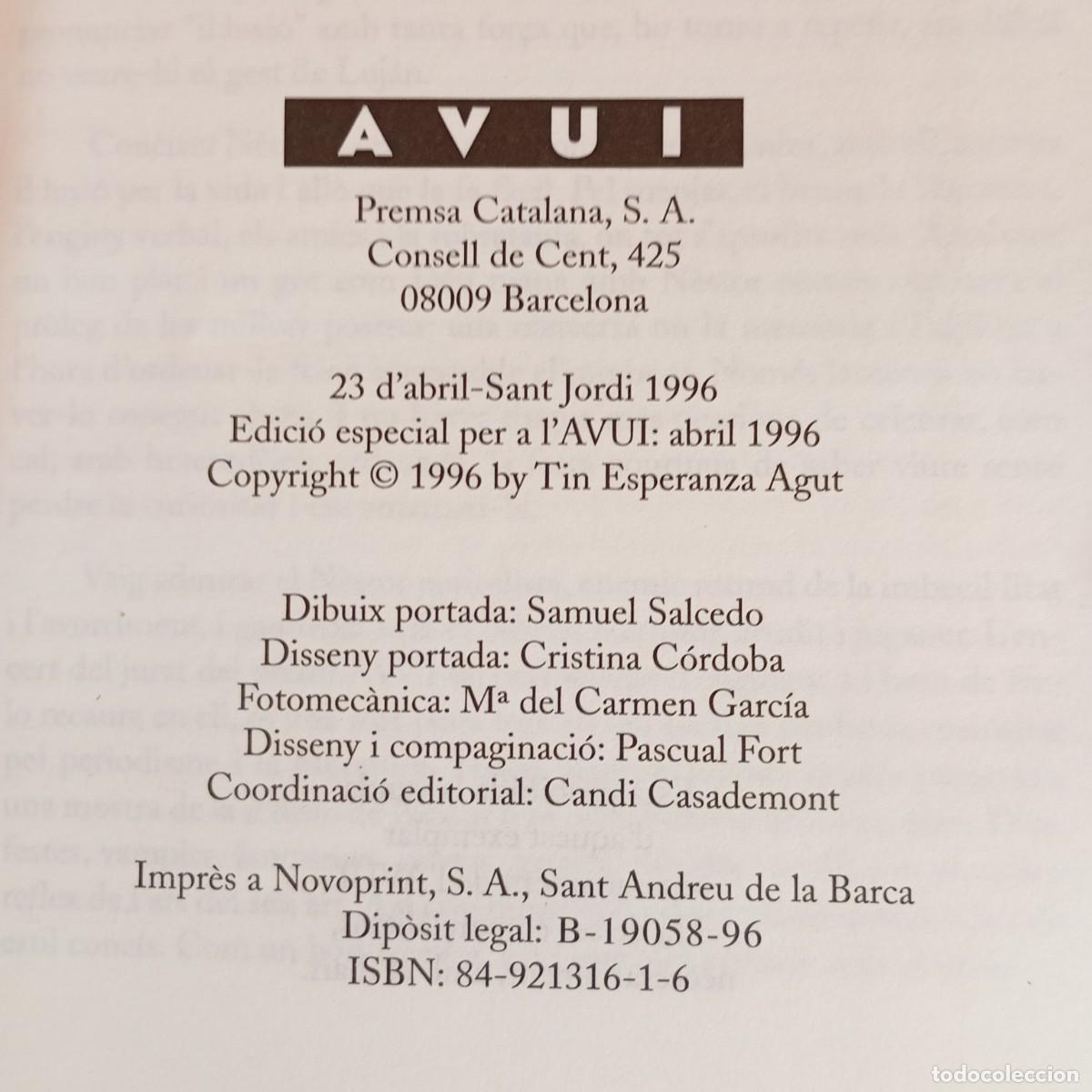 Libros de segunda mano: MITES, LLEGENDES, CREENCES - N&Egrave;STOR LUJ&Aacute;N - AVUI - 1996 / 9855 - Foto 3