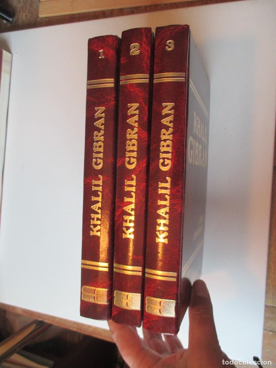 Libros de segunda mano: KHALIL GIBRAN Obras completas ( 3 tomos) W37256 - Foto 1