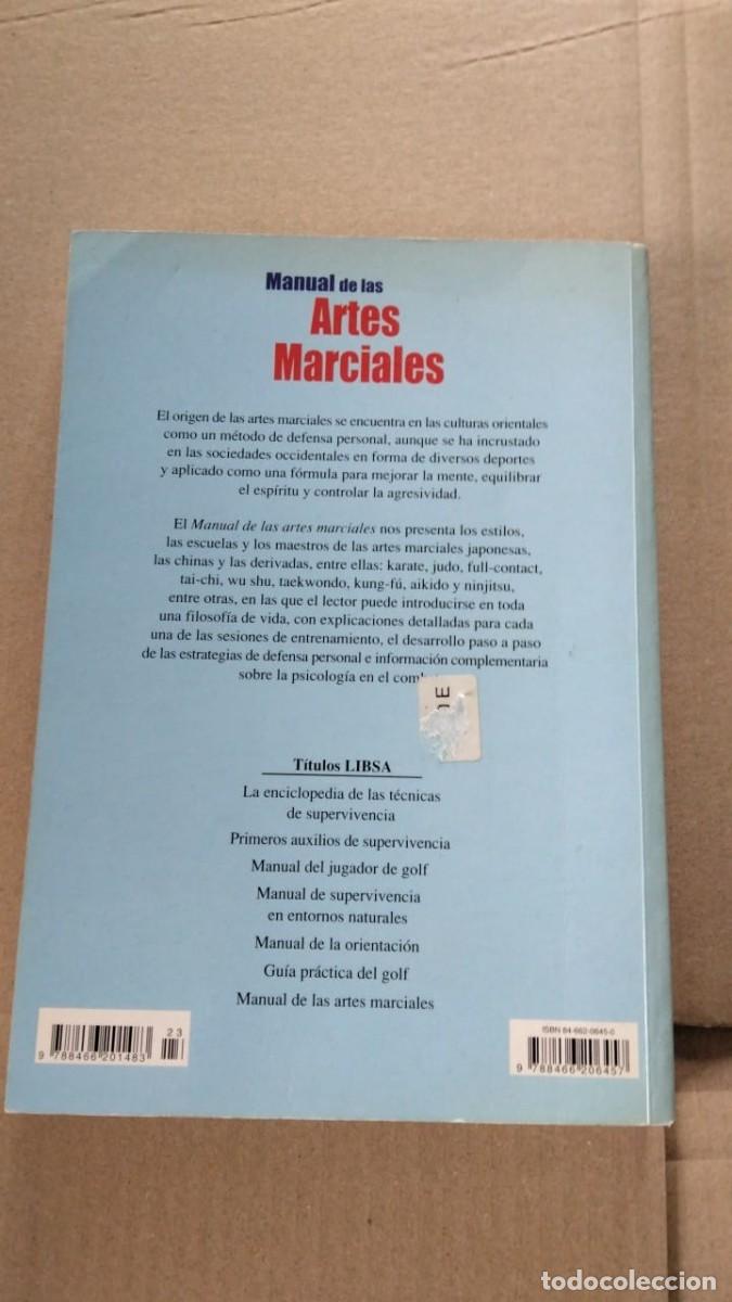 Libros de segunda mano: MANUAL DE LAS ARTES MARCIALES - ADOLFO P&Eacute;REZ AGUST&Iacute; - Foto 2