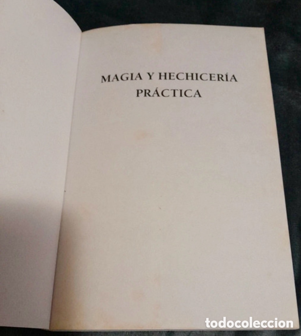 Libros de segunda mano: LIBRO &ldquo; MAGIA Y HECHICERA PRACTICA &ldquo; DE MIGAL - Foto 3
