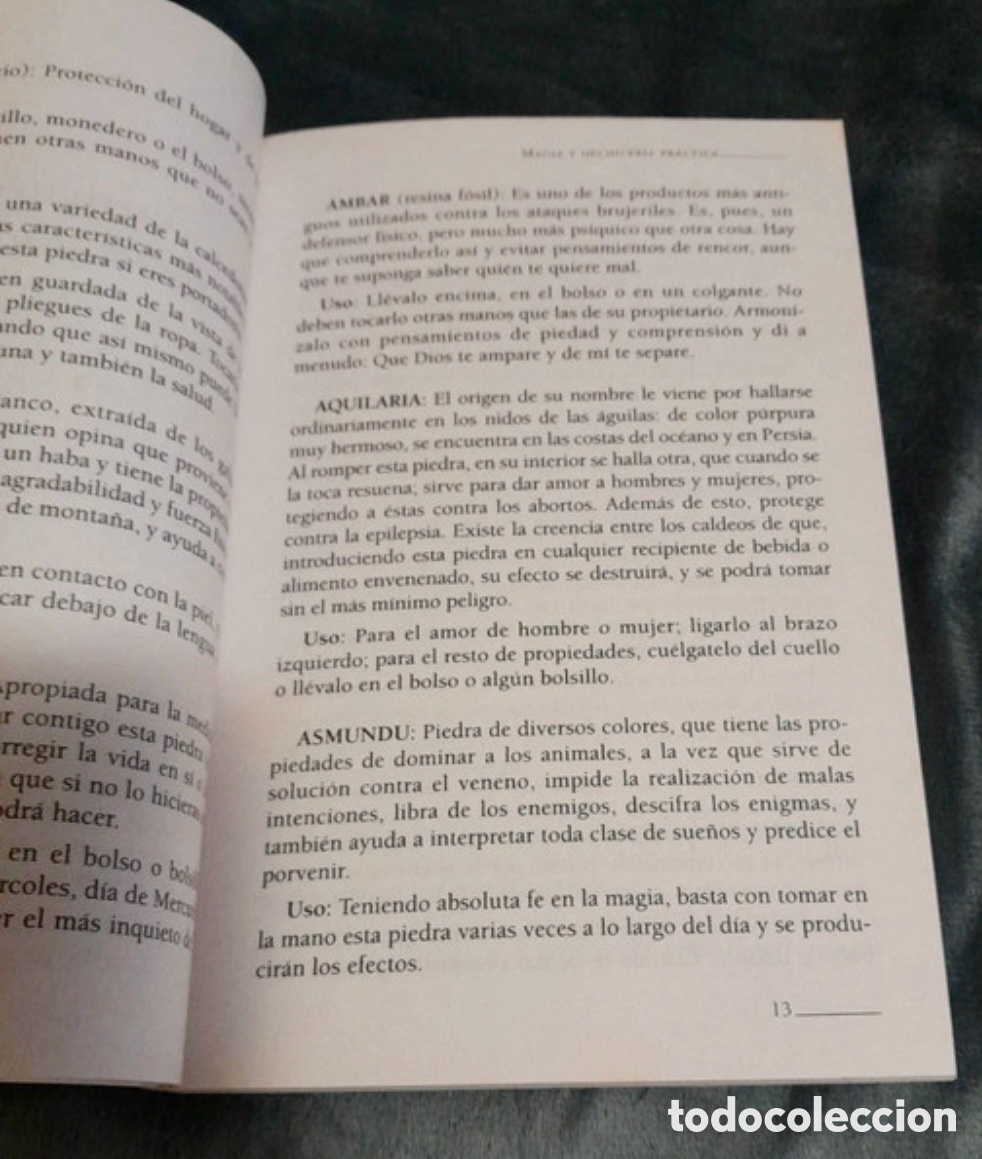 Libros de segunda mano: LIBRO &ldquo; MAGIA Y HECHICERA PRACTICA &ldquo; DE MIGAL - Foto 4