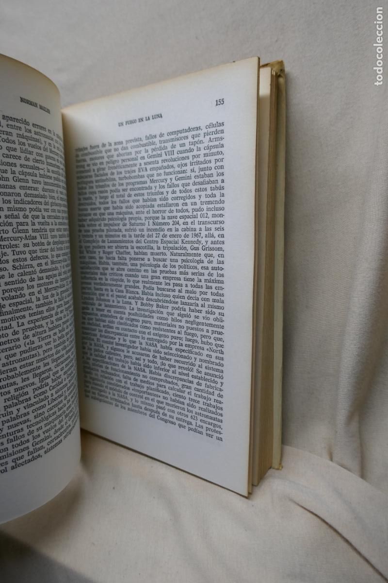 Libros de segunda mano: UN FUEGO EN LA LUNA - Norman Mailer - Foto 12