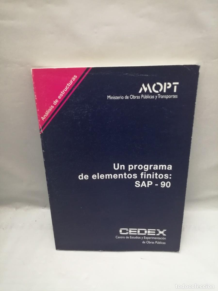 Libros de segunda mano: Un Programa de Elementos Finitos: SAP-90 - Foto 1