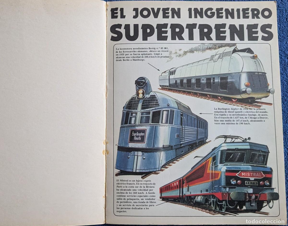 Libros de segunda mano: Supertrenes - El joven ingeniero - PLESA - Ediciones SM (1979) - Foto 2