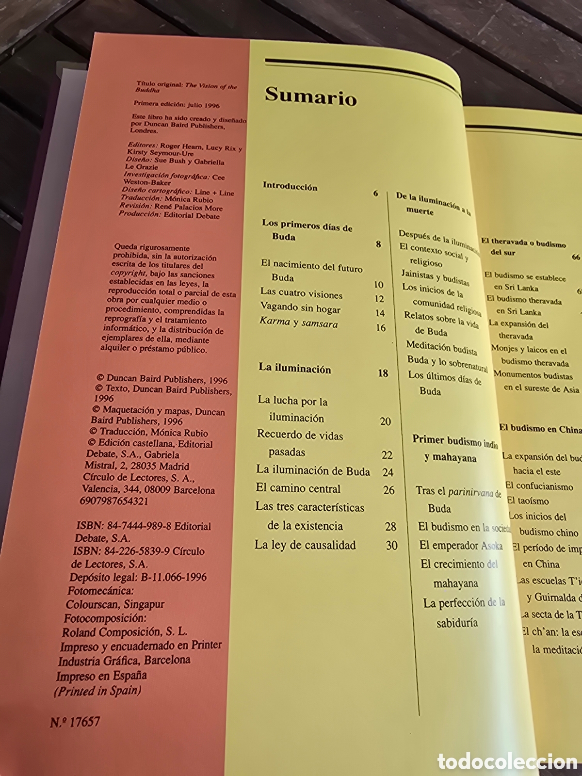 Libros de segunda mano: LA VISI&Oacute;N DE BUDA. TOM LOWENSTEIN ED. C&Iacute;RCULO DE LECTORES 1996 RELIGI&Oacute;N ESPIRITUALIDAD - Foto 3