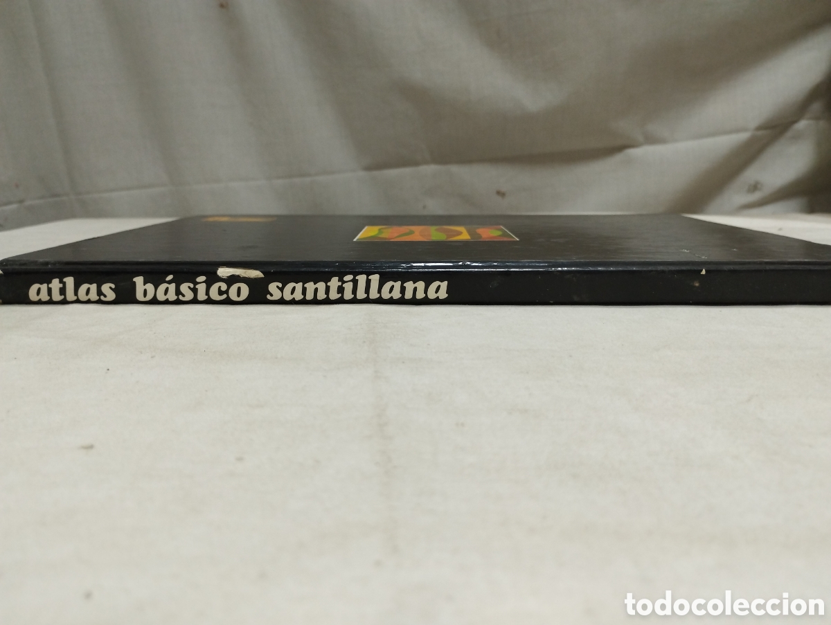 Libros de segunda mano: Atlas b&aacute;sico Santillana, 1979 - Foto 3