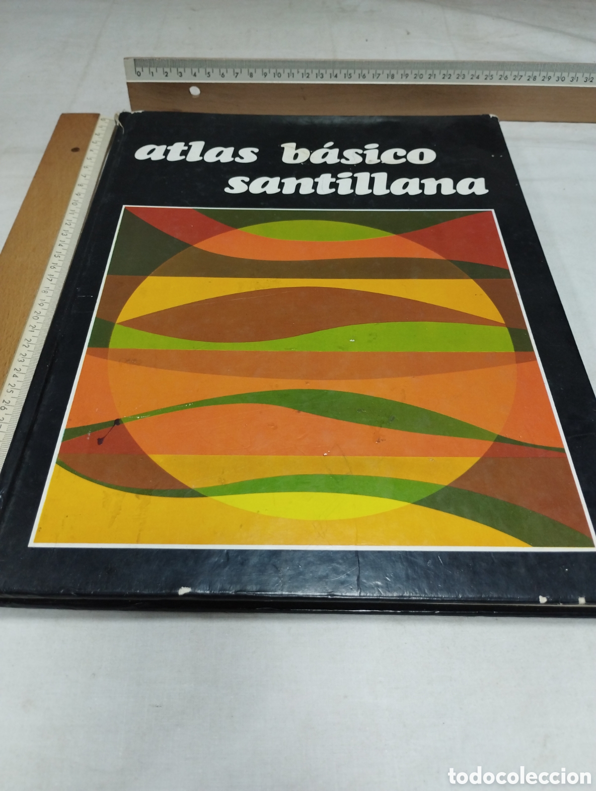 Libros de segunda mano: Atlas b&aacute;sico Santillana, 1979 - Foto 1