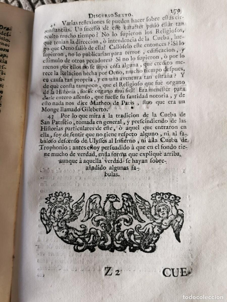 Libros de segunda mano: LIBRO DE 1736 TEATRO CR&Iacute;TICO UNIVERSAL - Foto 3