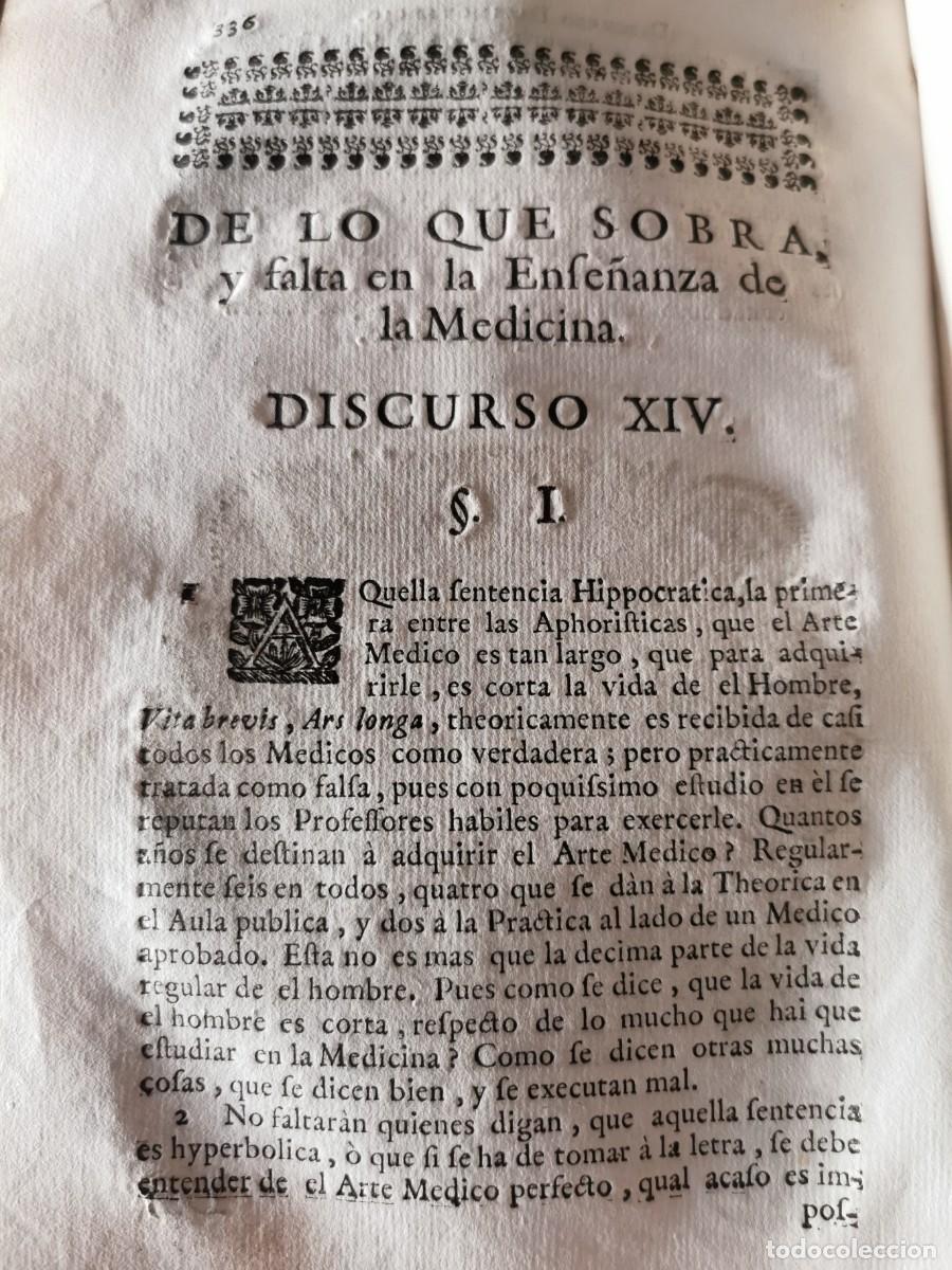 Libros de segunda mano: LIBRO DE 1736 TEATRO CR&Iacute;TICO UNIVERSAL - Foto 4