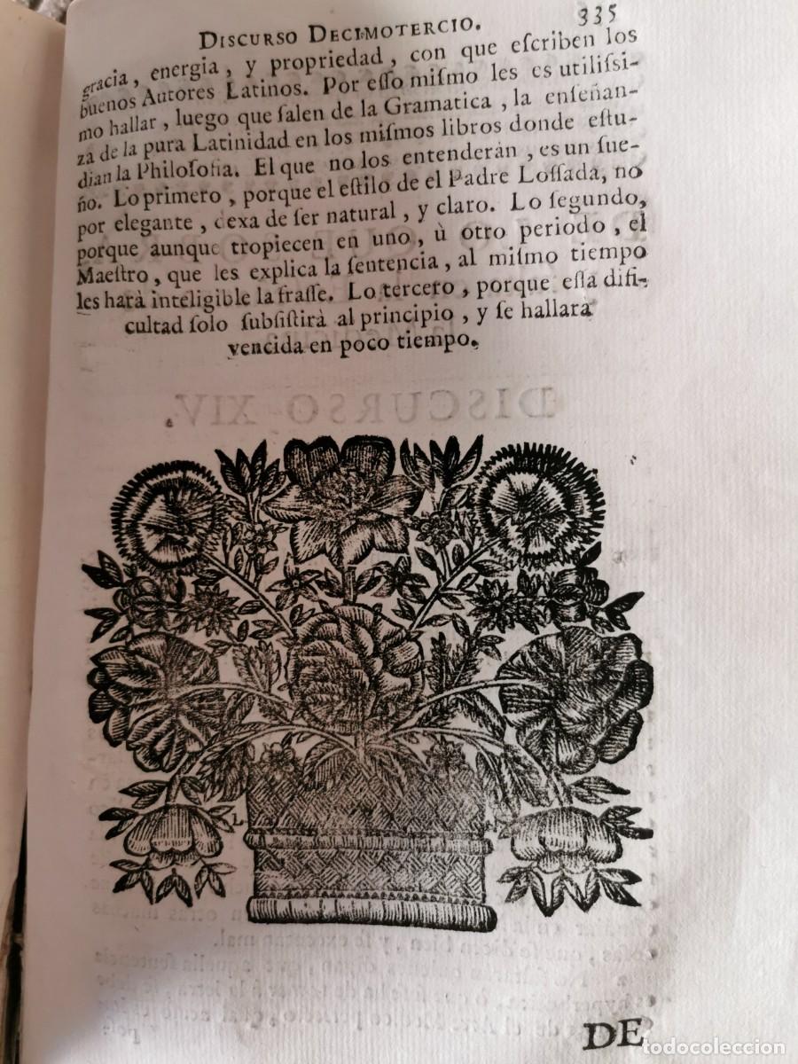 Libros de segunda mano: LIBRO DE 1736 TEATRO CR&Iacute;TICO UNIVERSAL - Foto 5