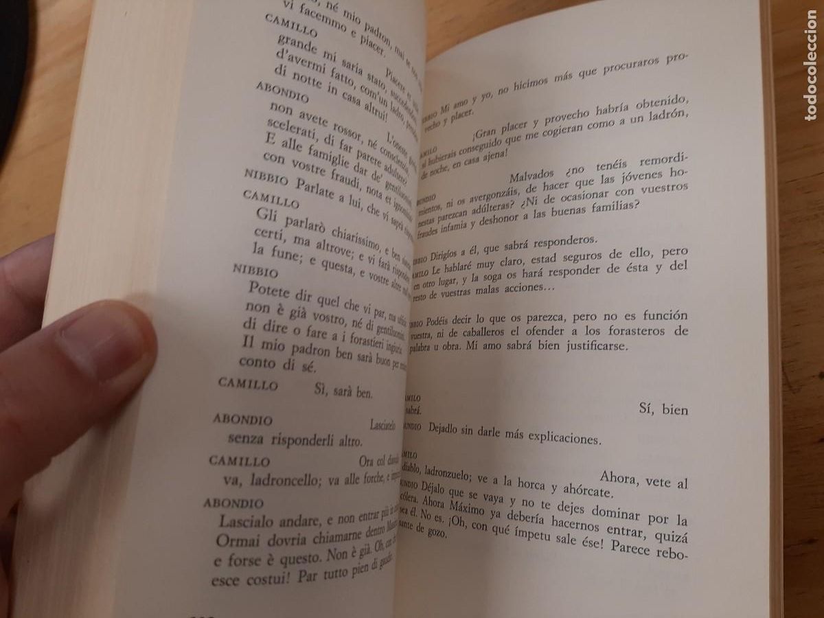 Libros de segunda mano: El nigromante - Ariosto - Biling&uuml;e - Bosch, 1976 - Foto 5