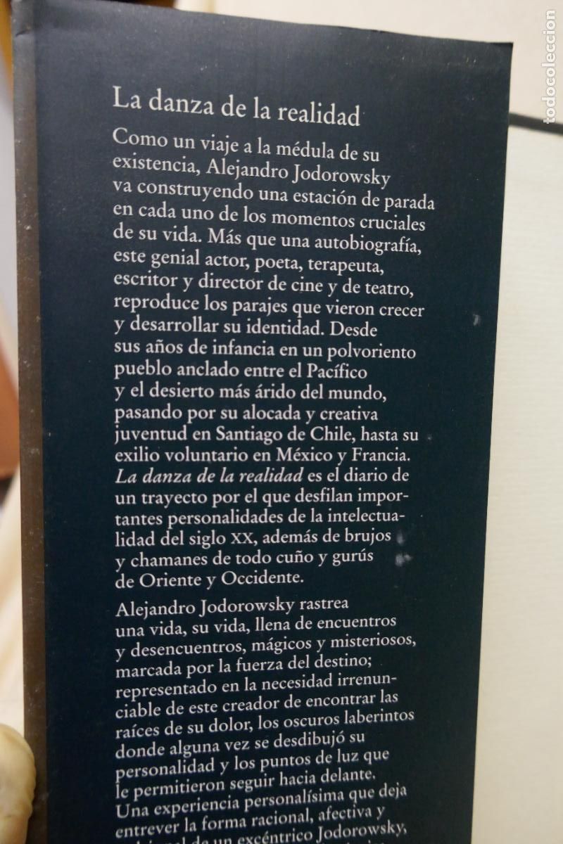 Libros de segunda mano: LA DANZA DE LA REALIDAD / ALEJANDRO JODOROWSKY / CIRCULO LECTORES - Foto 4