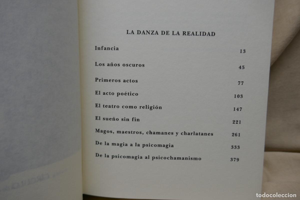 Libros de segunda mano: LA DANZA DE LA REALIDAD / ALEJANDRO JODOROWSKY / CIRCULO LECTORES - Foto 9