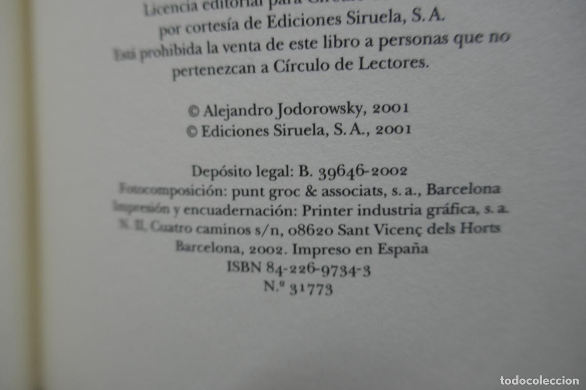 Libros de segunda mano: LA DANZA DE LA REALIDAD / ALEJANDRO JODOROWSKY / CIRCULO LECTORES - Foto 17