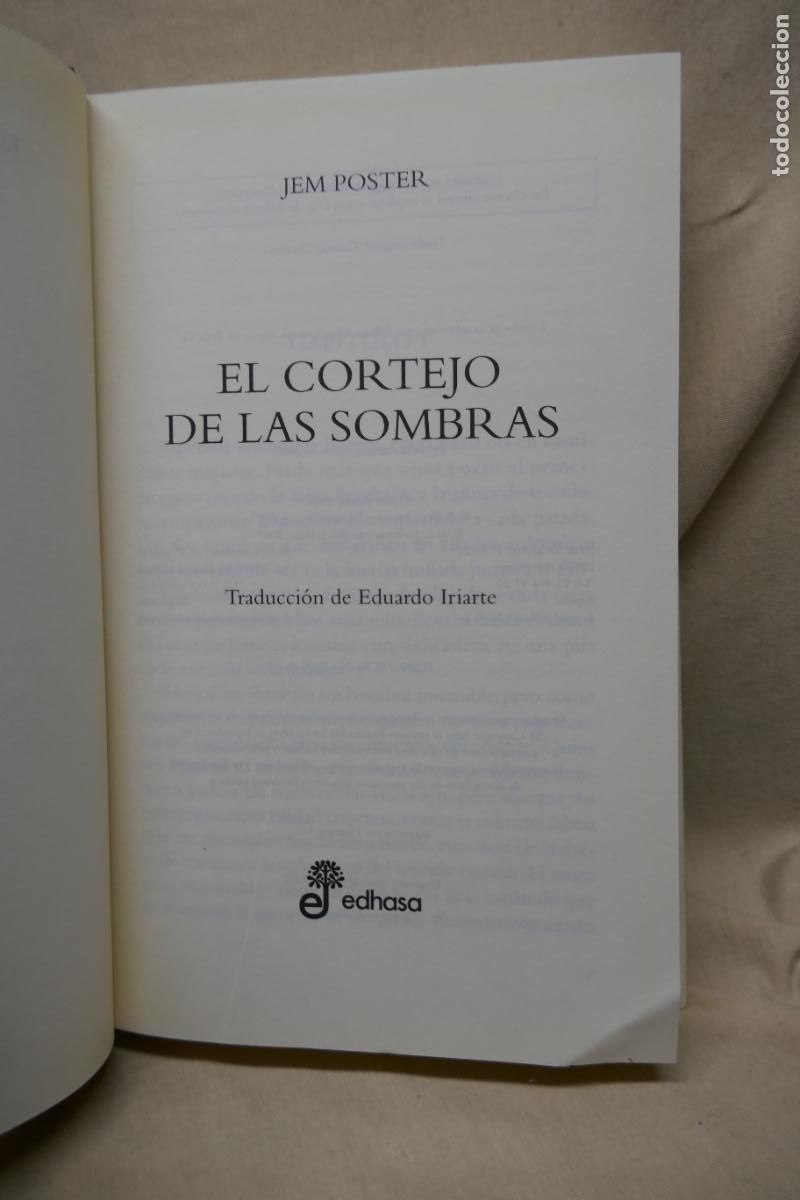 Libros de segunda mano: El cortejo de las sombras - Jem Poster - Edhasa - Foto 10