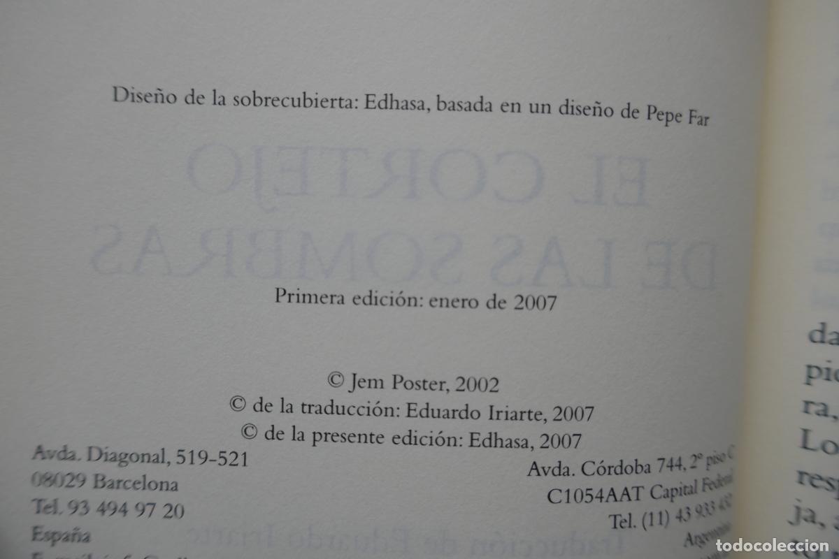 Libros de segunda mano: El cortejo de las sombras - Jem Poster - Edhasa - Foto 12