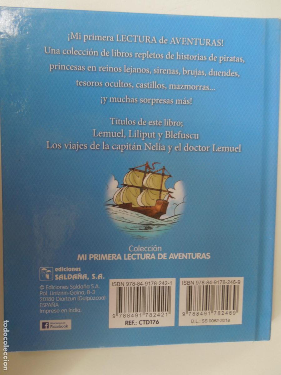 Libros de segunda mano: MI PRIMERA LECTURA DE AVENTURAS - EDICIONES SALDA&Ntilde;A 2018. - Foto 2