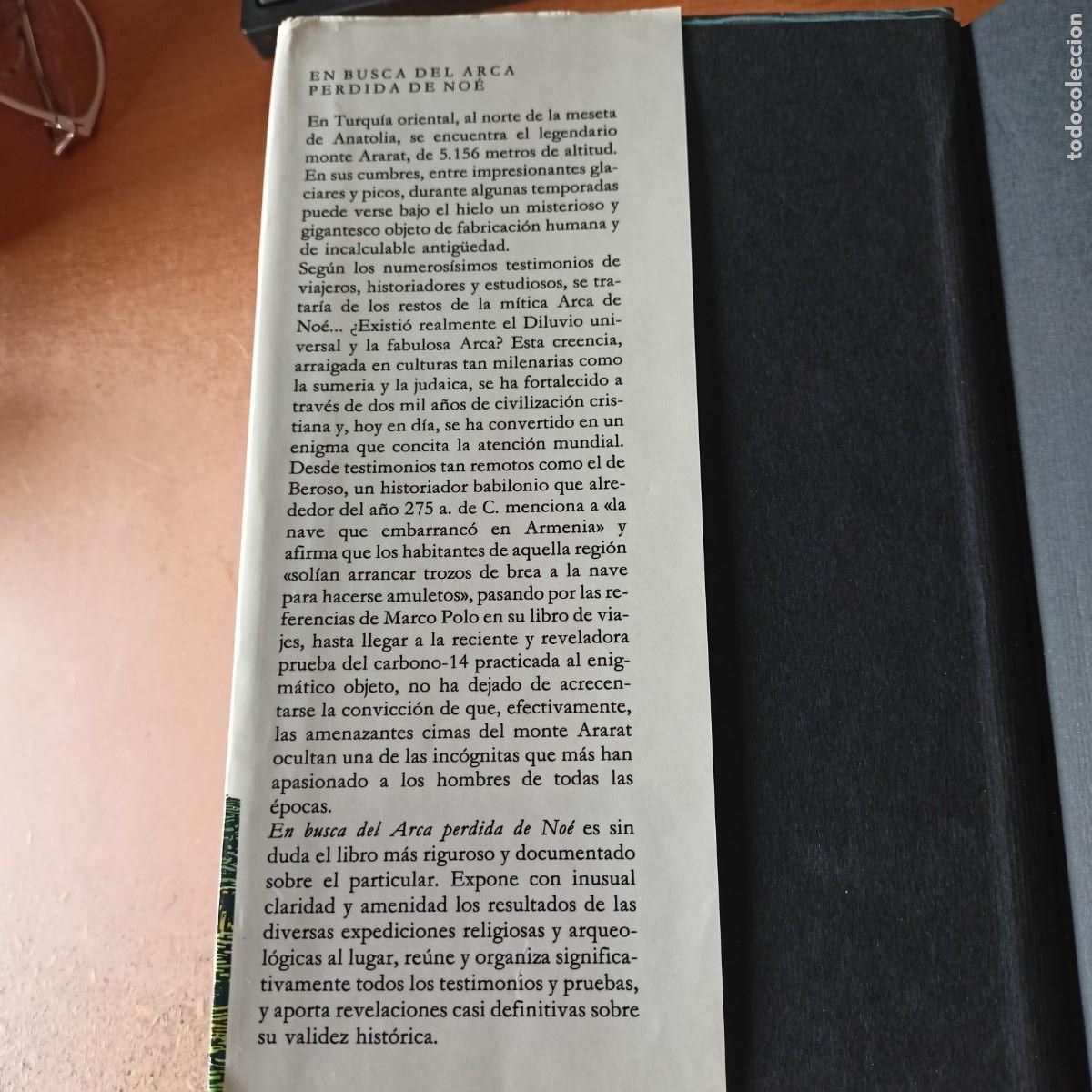 Libros de segunda mano: En busca del arca perdida de No&eacute; - Charles Berlitz - Foto 3
