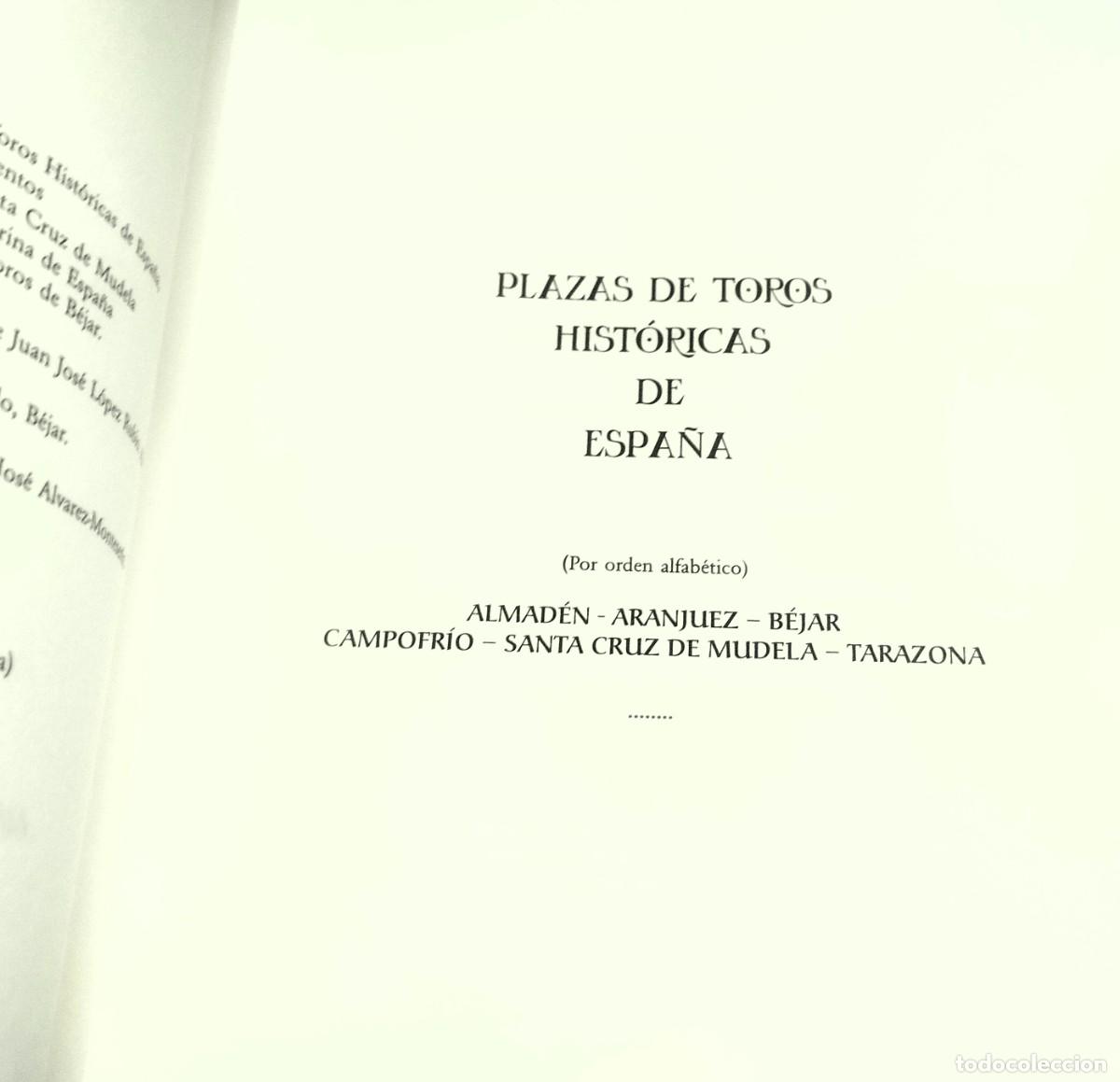 Libros de segunda mano: Plazas de toros hist&oacute;ricas de Espa&ntilde;a, B&eacute;jar 2003, - Foto 3