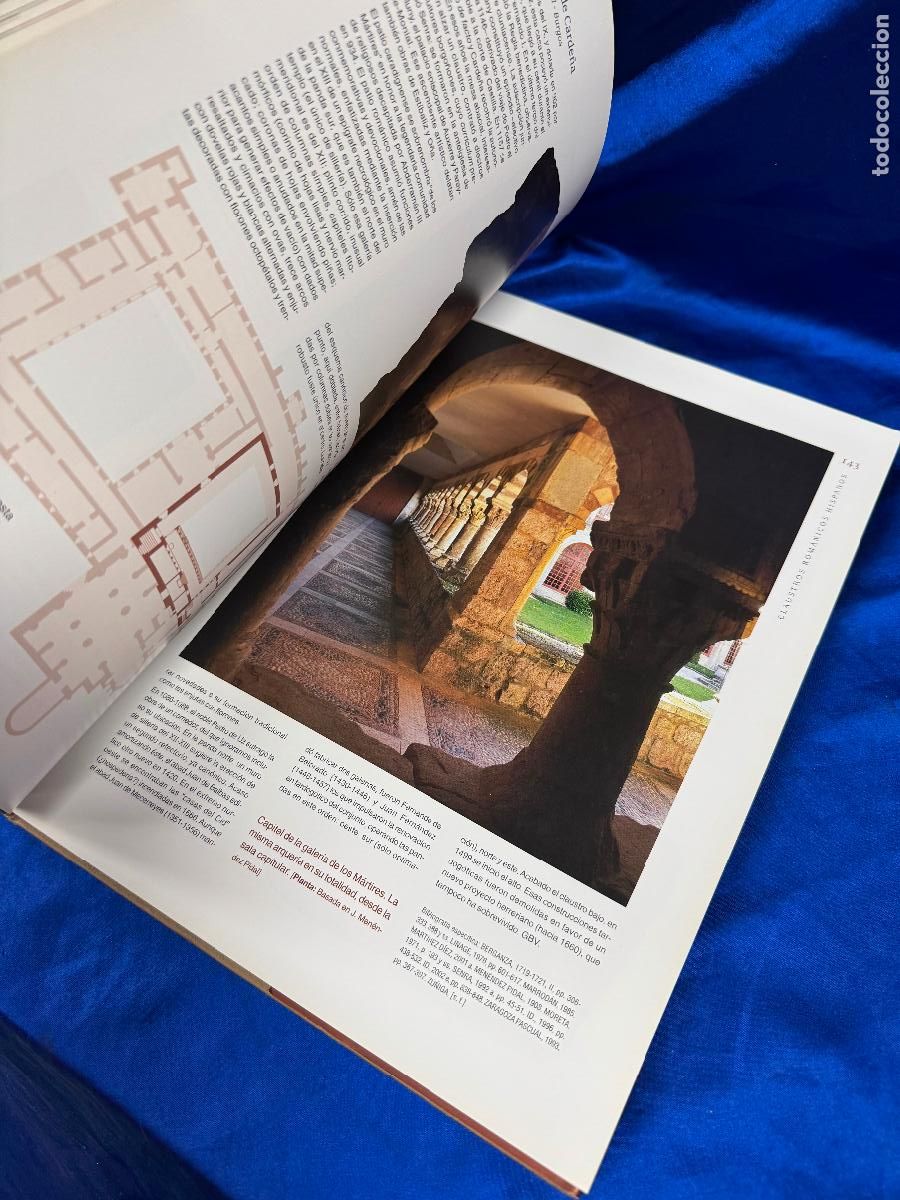 Libros de segunda mano: CLAUSTROS ROMANICOS HISPANOS JOAQUIN YARZA LUACES - Foto 2