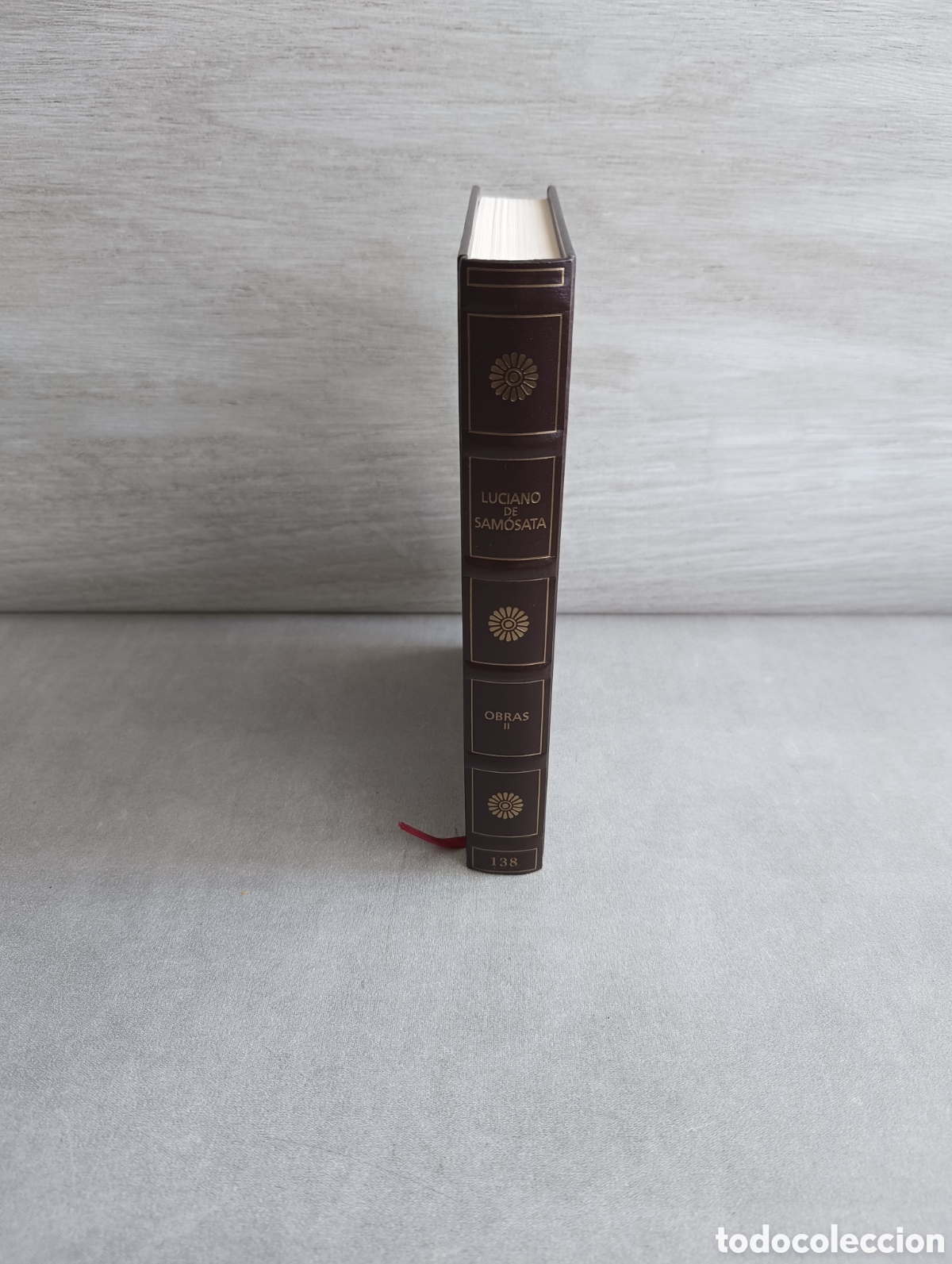 Libros de segunda mano: LUCIANO DE SAM&Oacute;SATA - OBRAS II - BIBLIOTECA GREDOS. RBA - Foto 2