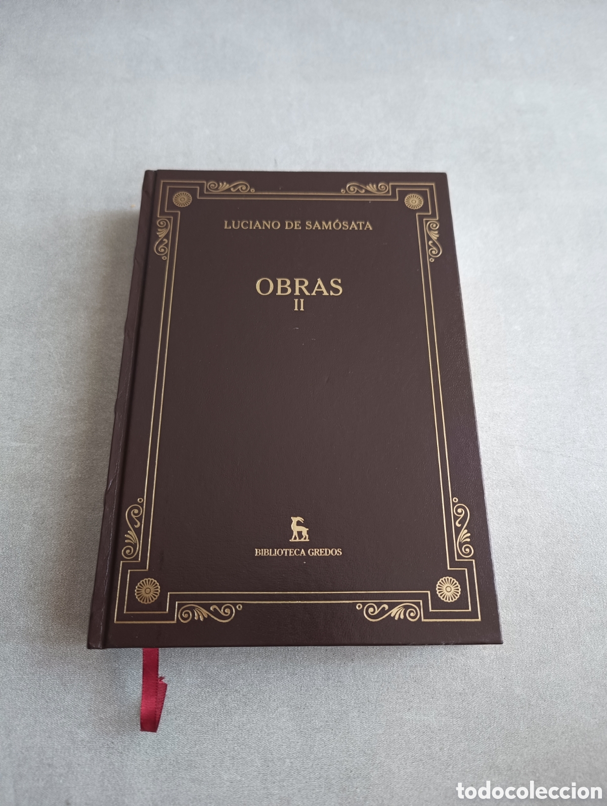 Libros de segunda mano: LUCIANO DE SAM&Oacute;SATA - OBRAS II - BIBLIOTECA GREDOS. RBA - Foto 3