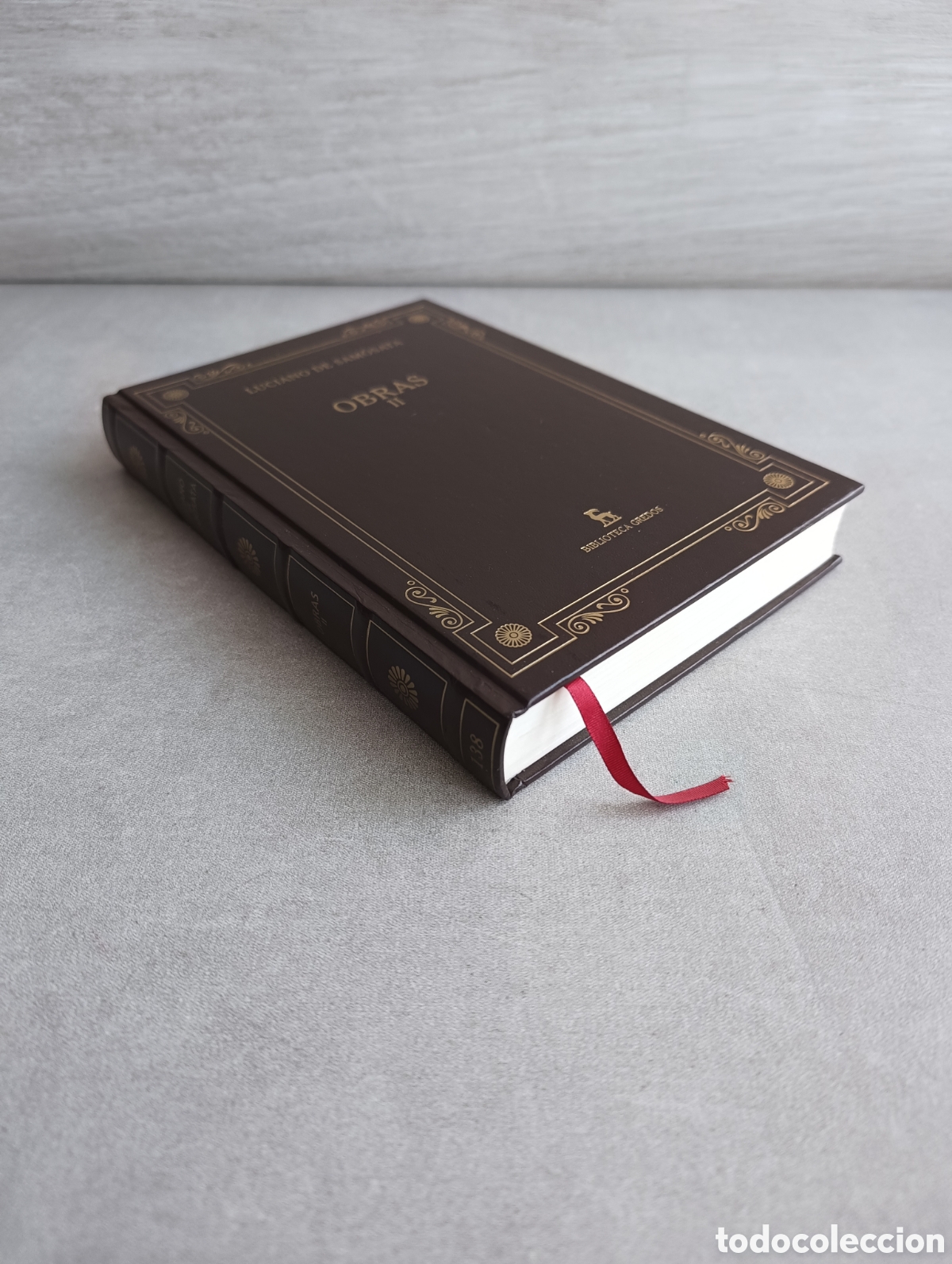 Libros de segunda mano: LUCIANO DE SAM&Oacute;SATA - OBRAS II - BIBLIOTECA GREDOS. RBA - Foto 7