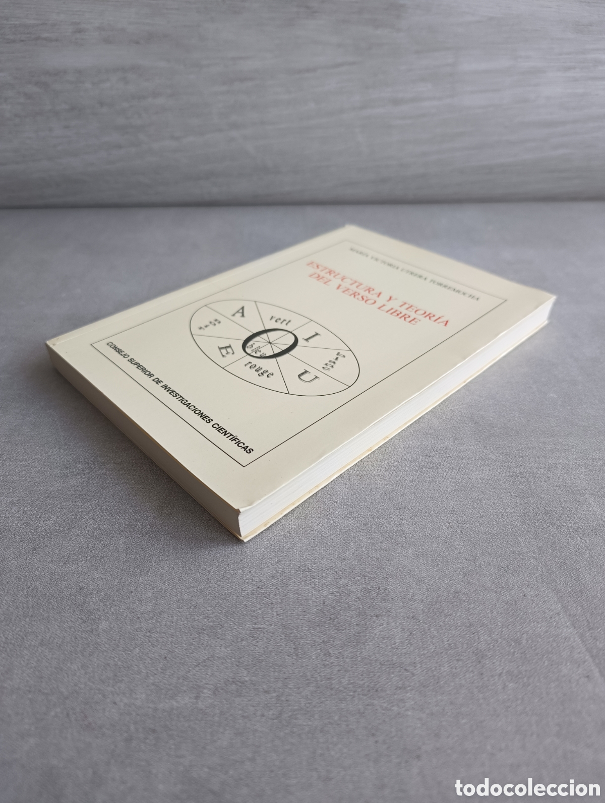 Libros de segunda mano: ESTRUCTURA Y TEOR&Iacute;A DEL VERSO LIBRO. CSIC. MARIA VICTORIA UTRERA. - Foto 5