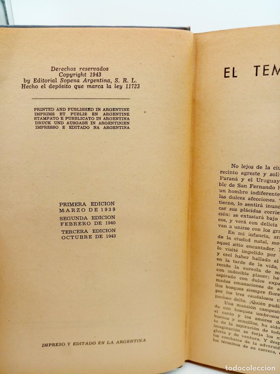 Libros de segunda mano: El Tempe Argentino de Marcos Sastre - Foto 3