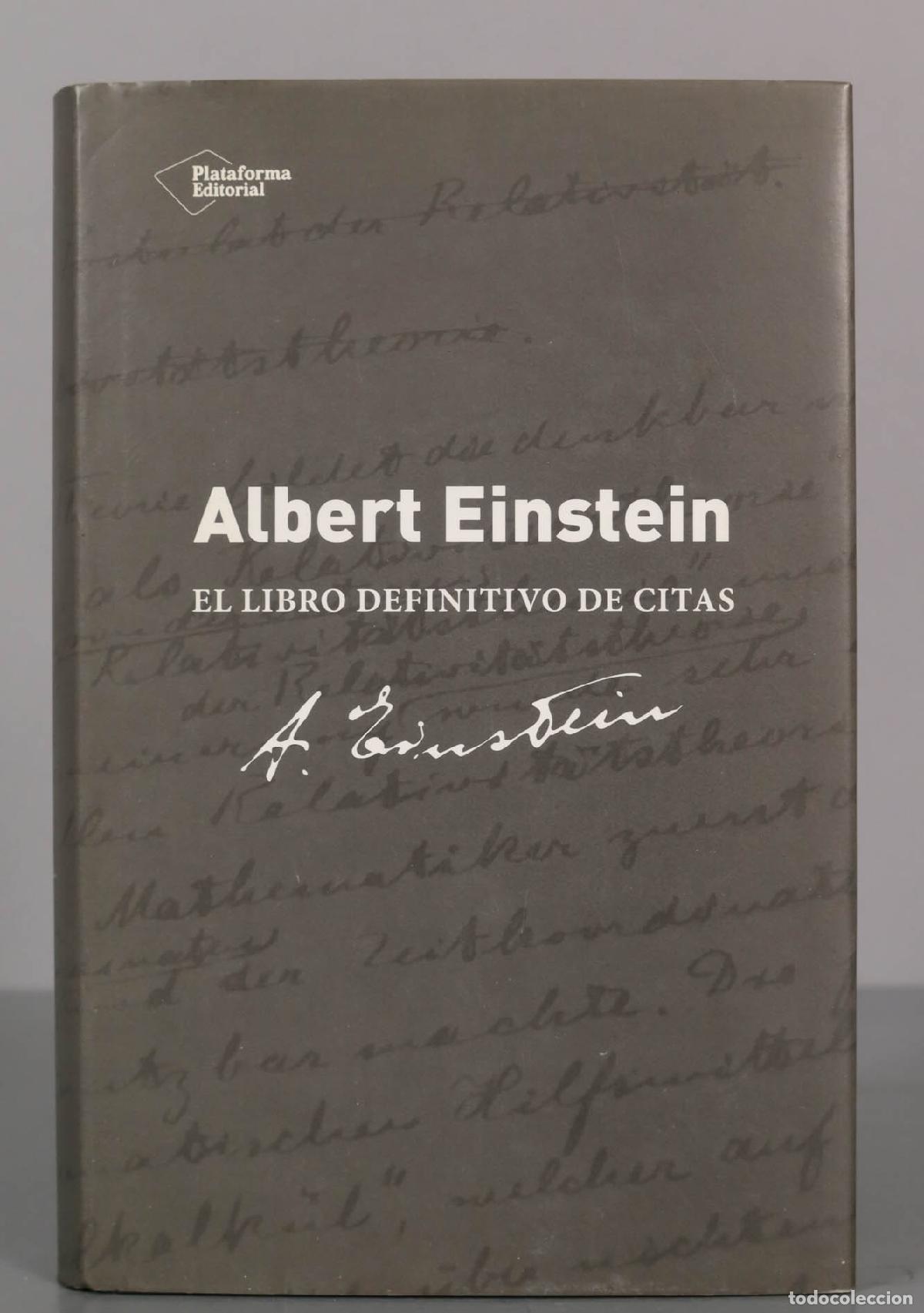 Libros de segunda mano: Albert Einstein, el libro definitivo de citas Einstein, Albert - Foto 1