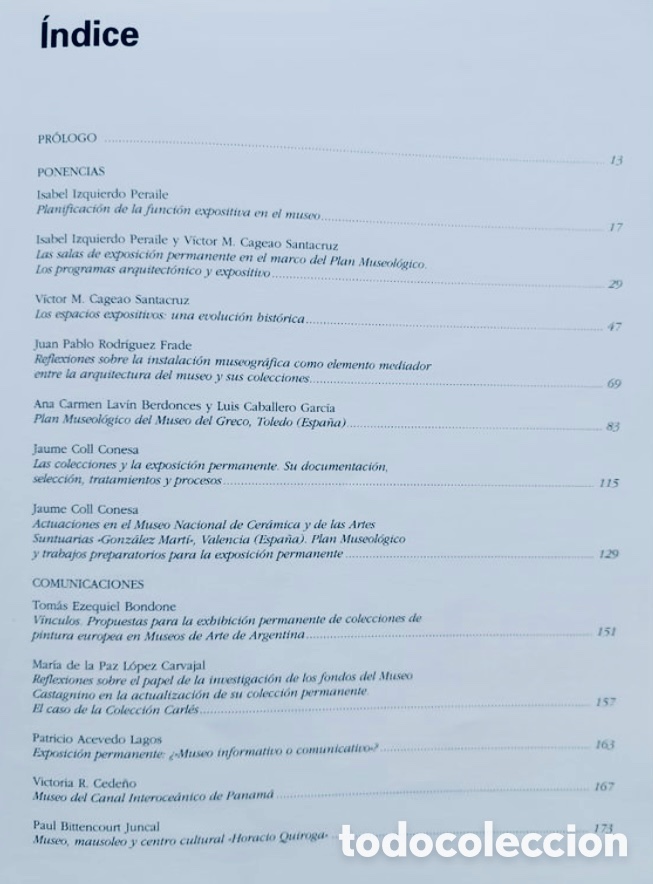 Libros de segunda mano: PLAN MUSEOLOGICO Y EXPOSICION PERMANENTE EN EL MUSEO. - Foto 2