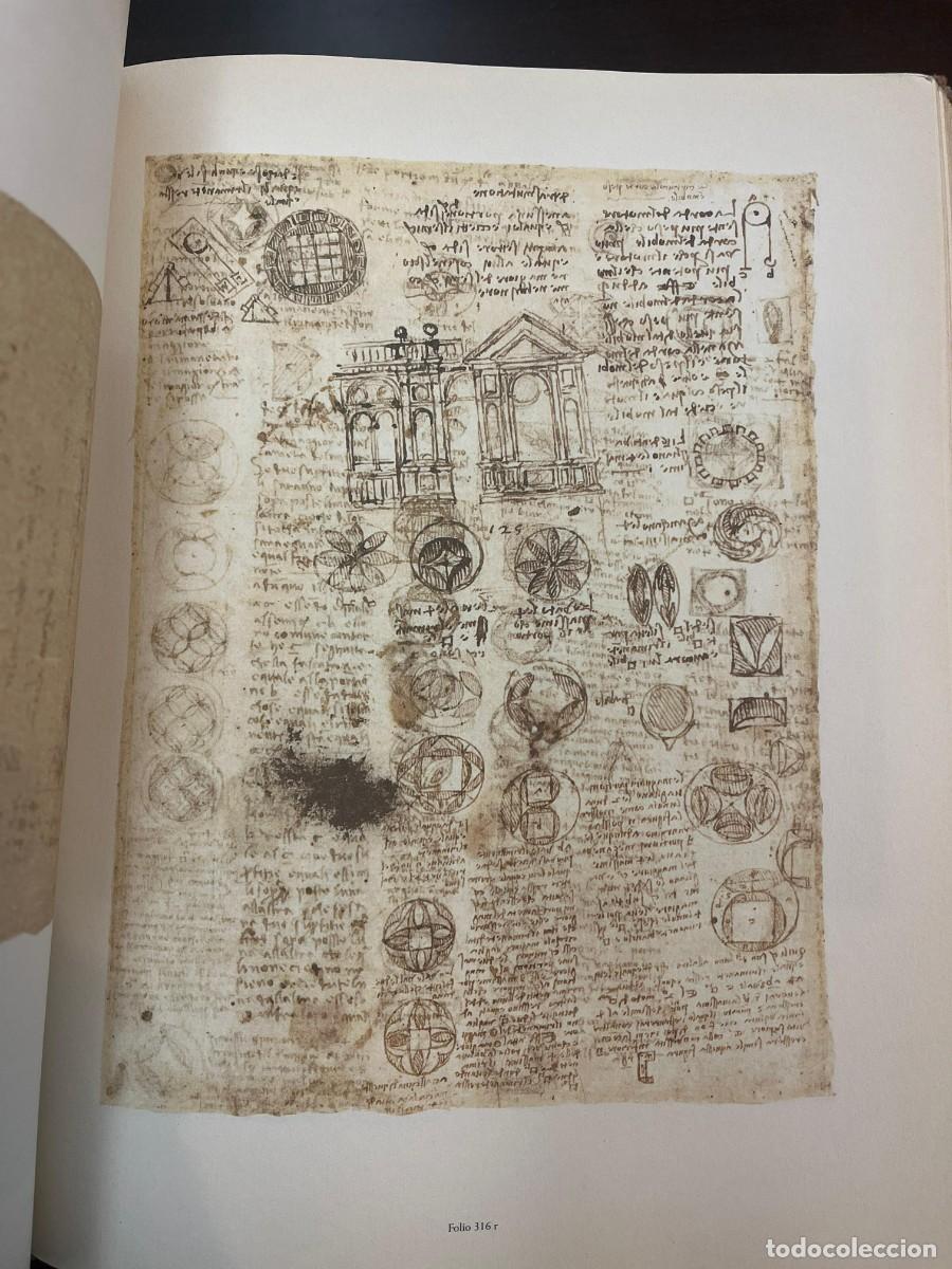 Libros de segunda mano: Leonardo Da Vinci, El c&oacute;dice atl&aacute;ntico - Volumen 5, l&aacute;minas 266-325 - Ediciones Folio, 2007 - Foto 3