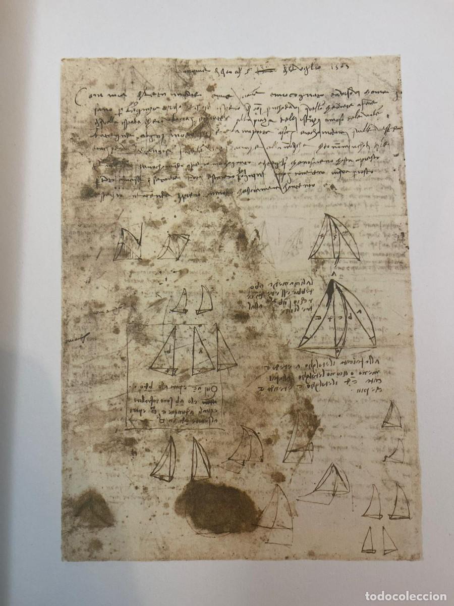 Libros de segunda mano: Leonardo Da Vinci, El c&oacute;dice atl&aacute;ntico - Volumen 6, l&aacute;minas 326-385 - Ediciones Folio, 2007 - Foto 3