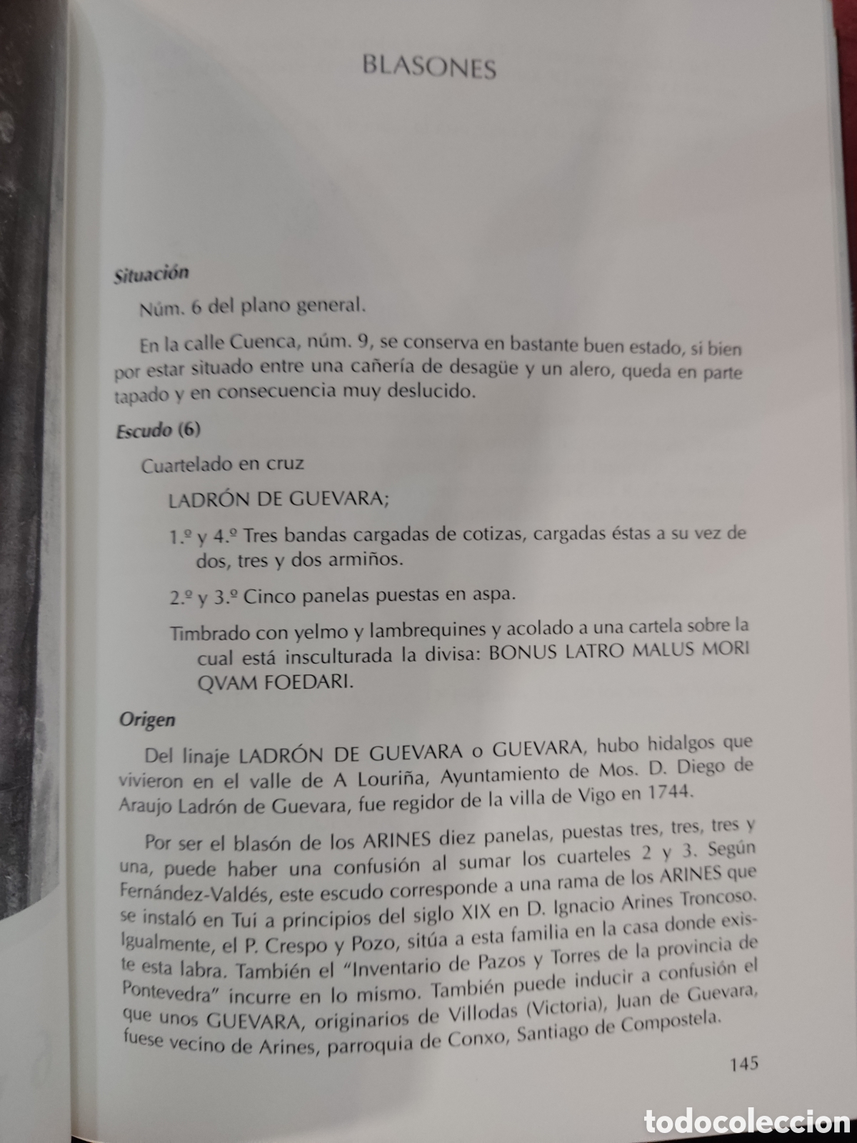 Libros de segunda mano: Blasones y linajes Tudenses - Foto 6