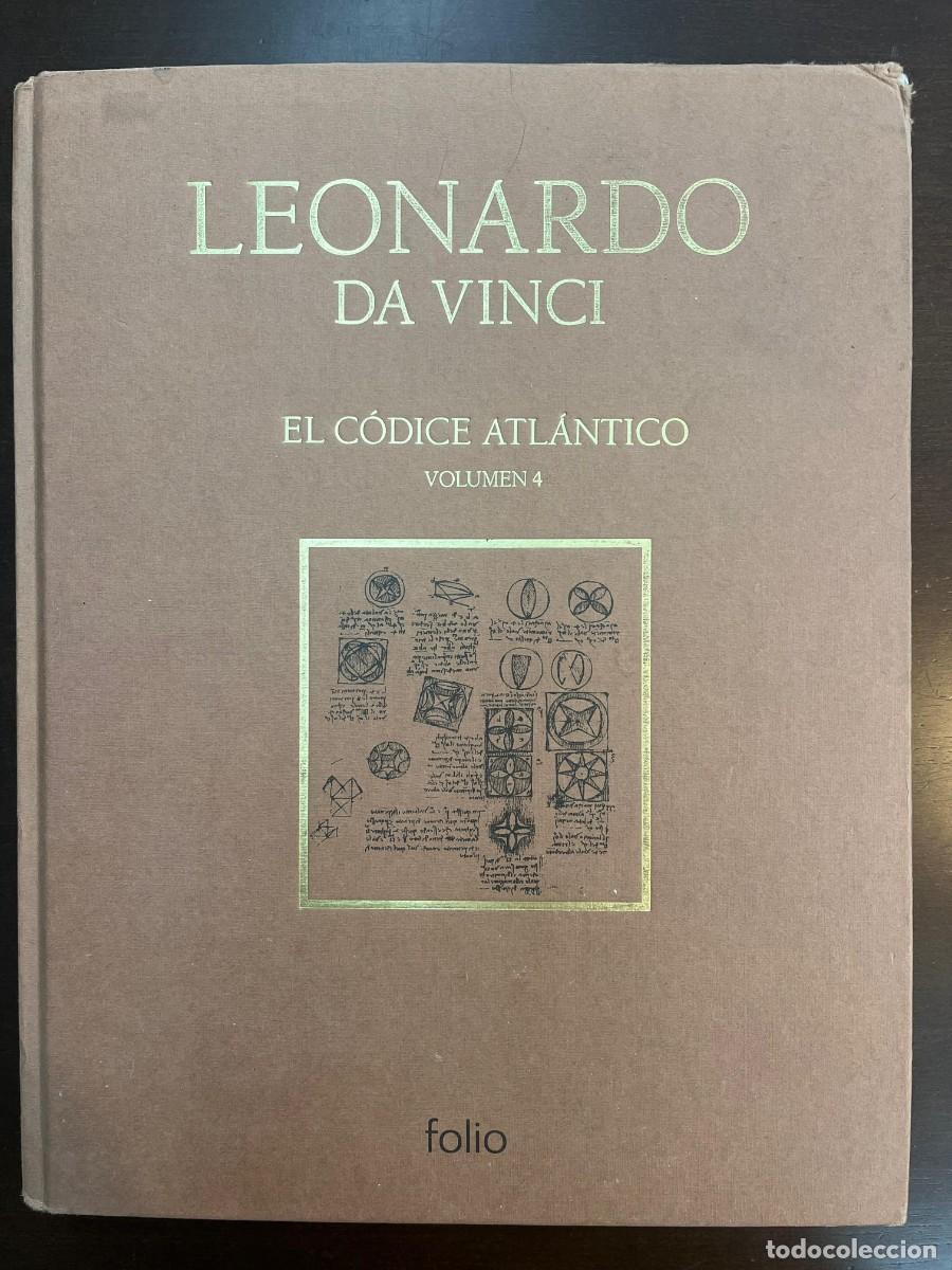 Libros de segunda mano: Leonardo Da Vinci, El C&oacute;dice Atl&aacute;ntico - Volumen 4,5,6 - Foto 2