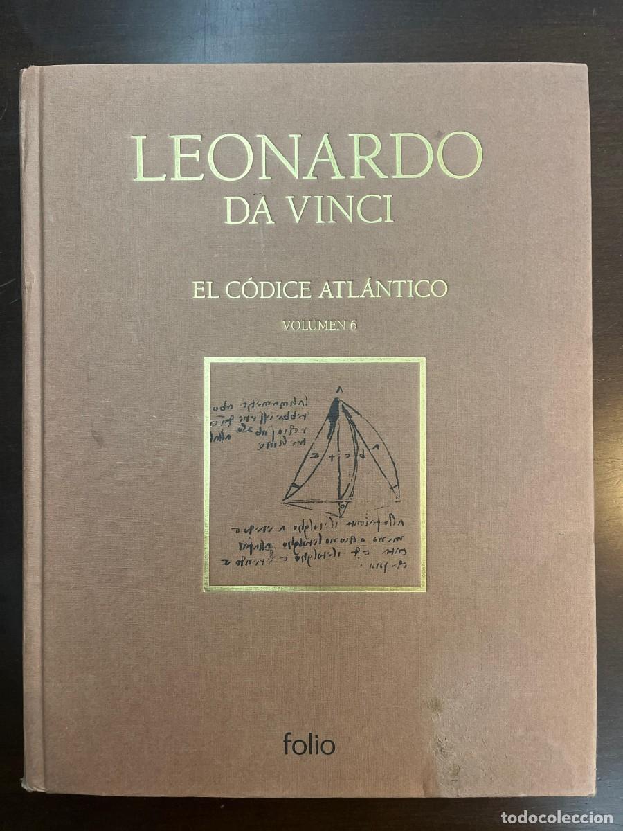 Libros de segunda mano: Leonardo Da Vinci, El C&oacute;dice Atl&aacute;ntico - Volumen 4,5,6 - Foto 4